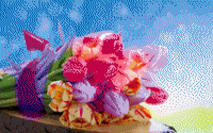 №700999 - цветы, тюльпаны, букет - предпросмотр