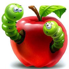 Схема вышивки «Яблочко»