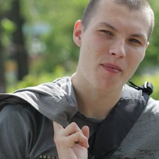 Схема вышивки «Парень»