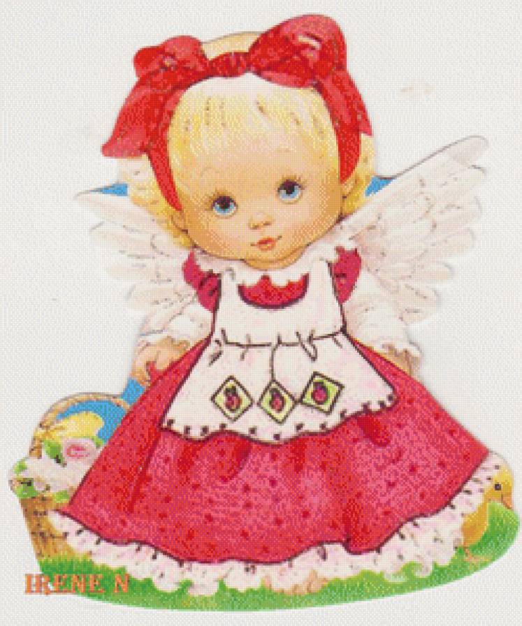 ангелочек - дети, ребенок, девочка, ангел - предпросмотр