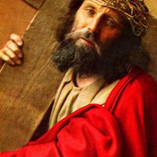 Исус несущий крест