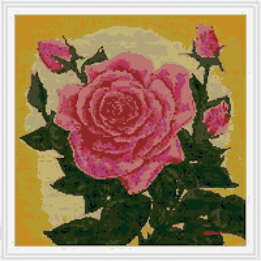 роза - букет, цветы - предпросмотр