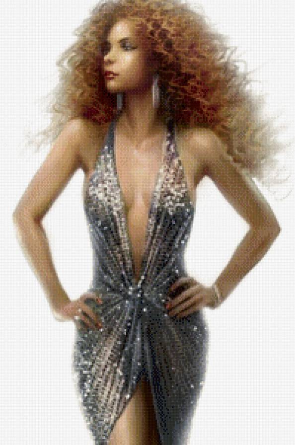 девушка - девушка, рыжая - предпросмотр