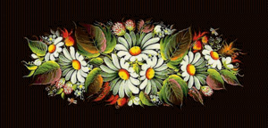 ромашки - цветы, ромашки - предпросмотр