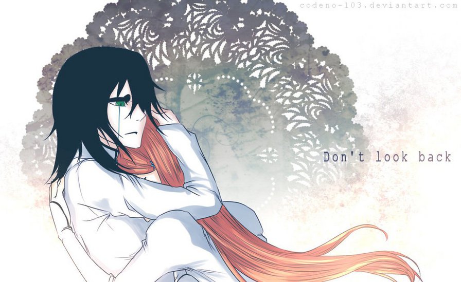 Улькиорра и Орихиме - орихиме, bleach, улькиорра, блич, аниме - оригинал