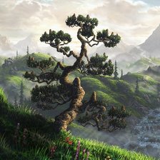 Схема вышивки «Одиночество»