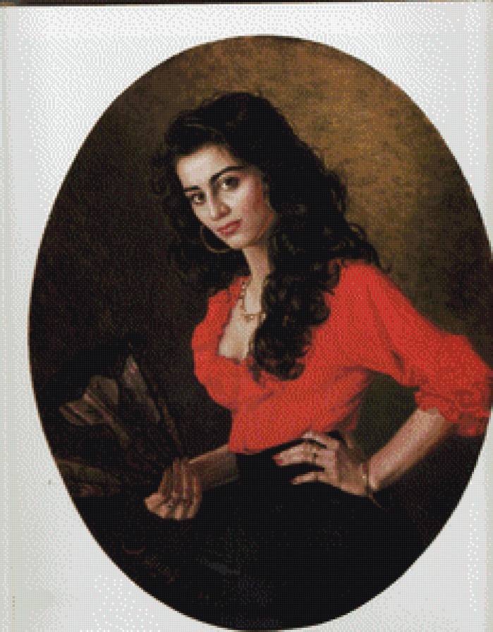 серия ,,женщины" - женщина - предпросмотр