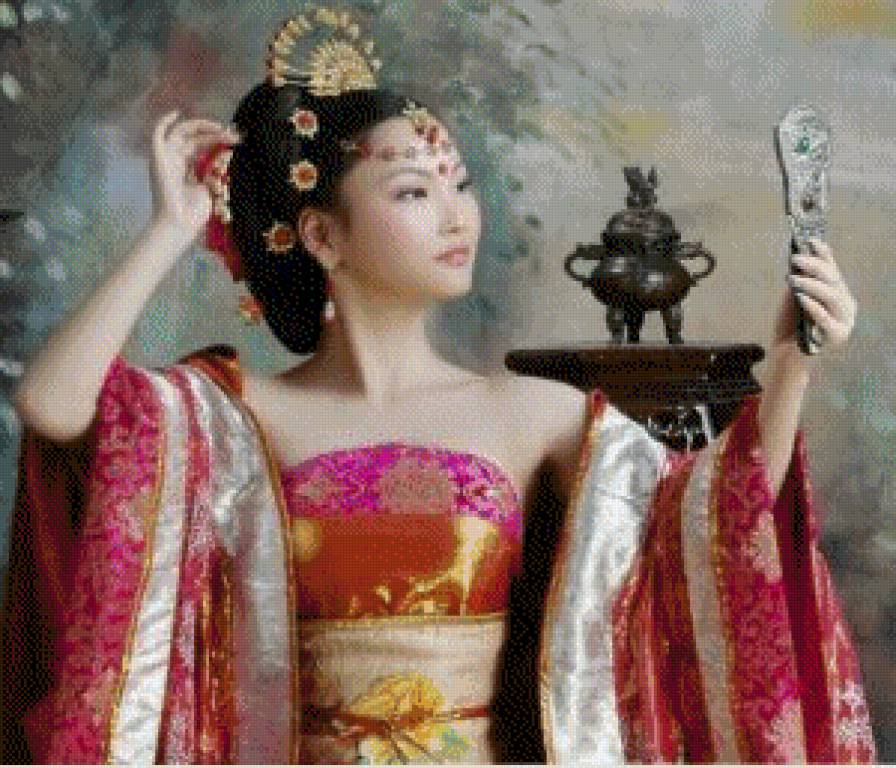 Китайская красавица - китай, девушка - предпросмотр