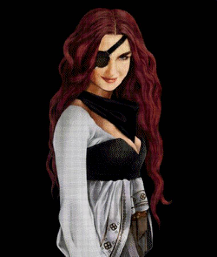 Пиратка - пират, девушка - предпросмотр