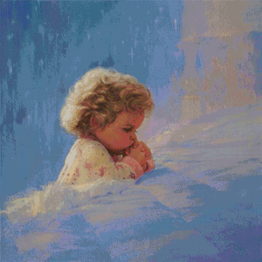 вечерняя молитва - дети, ребенок - предпросмотр