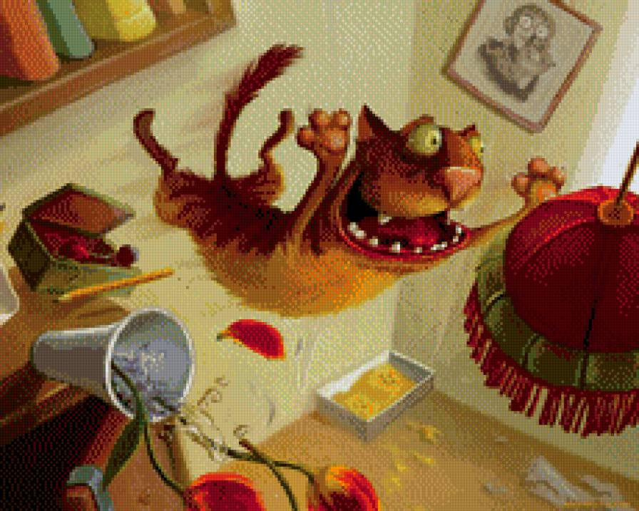 Котяра - кот, животные - предпросмотр