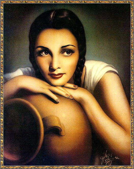 Девушка - оригинал