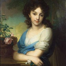 Схема вышивки «Елена Александровна Нарышкина»