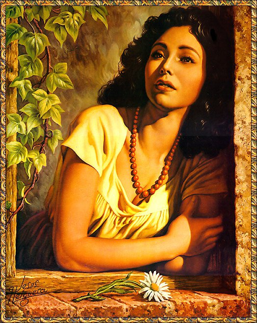 Красивая девушка - оригинал