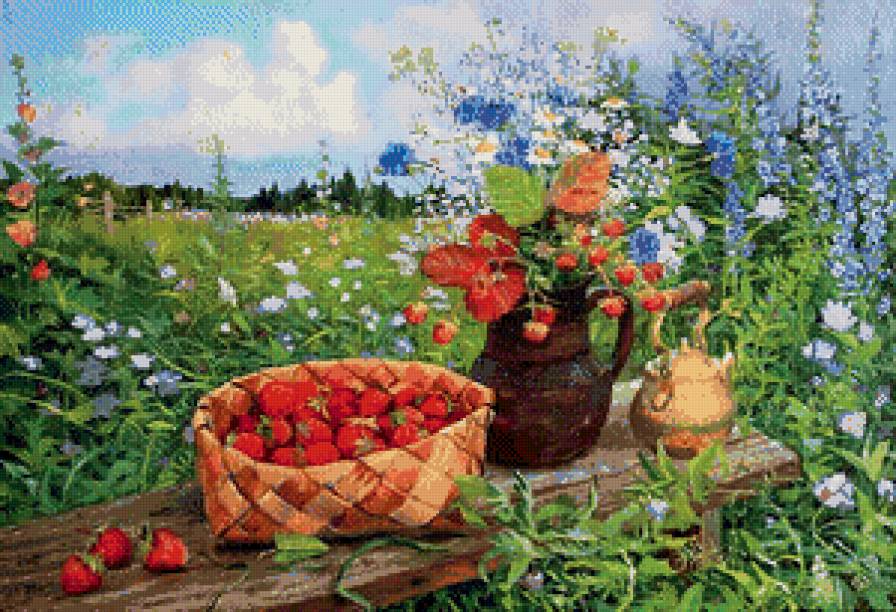 №704777 - натюрморт, лето - предпросмотр