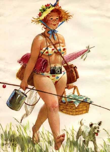 в поход - толстушка хильда - оригинал