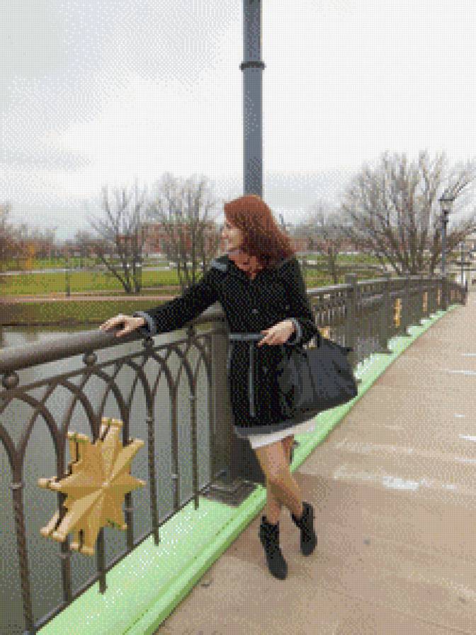 На мосту - москва, царицыно, парк - предпросмотр