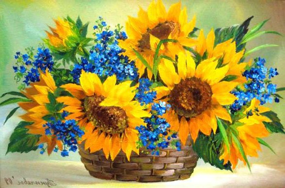 Соняшники - оригинал