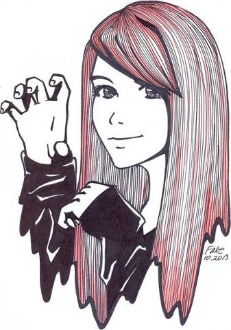 мультяшка - девушка.мульт.улыбка - оригинал