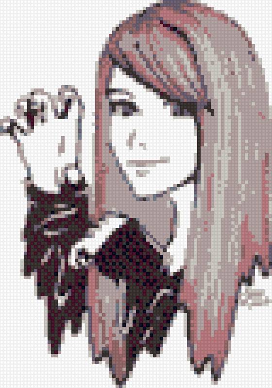 мультяшка - девушка.мульт.улыбка - предпросмотр