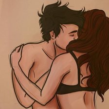 Схема вышивки «Пара»