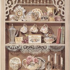 Схема вышивки «кухонный коллаж»