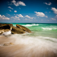 Схема вышивки «Пейзаж Море»