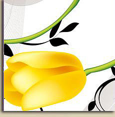 Желтые тюльпаны - цветы - оригинал