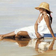 Схема вышивки «на берегу неба»