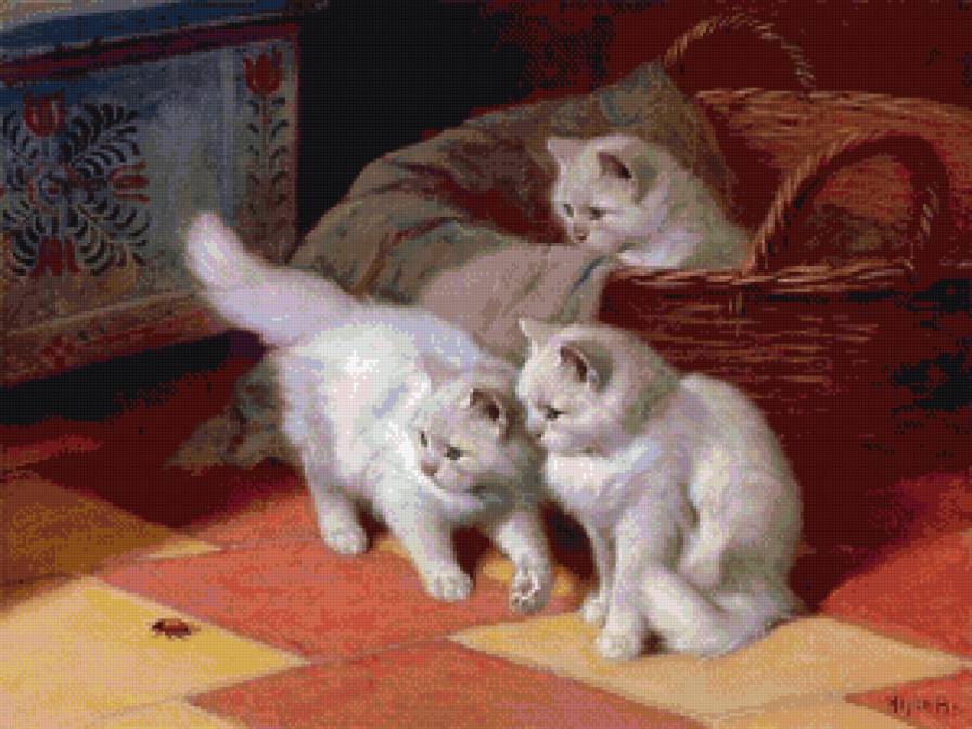 троица - котики, котята, коты - предпросмотр