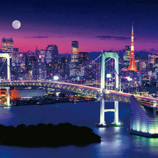 Схема вышивки «Токио»