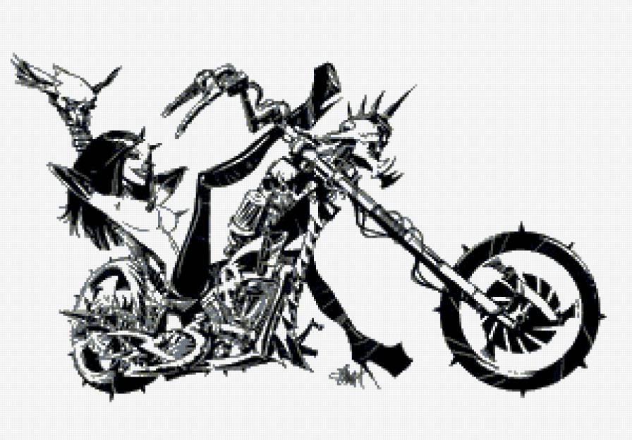 мото ч/б - предпросмотр