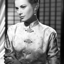 Схема вышивки «актрисы прошлого (Грейс Келли)»