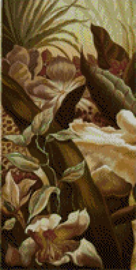 ирис1 - триптих цветы - предпросмотр