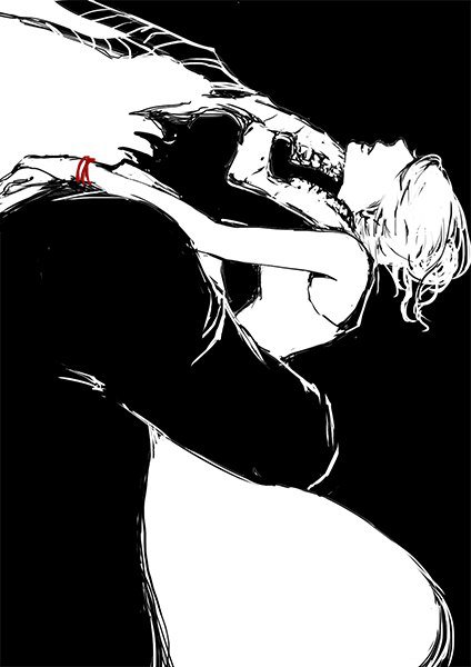 Мой демон - демон, девушка, аниме, смерть - оригинал