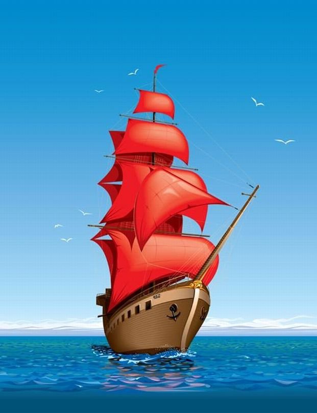 алые паруса - оригинал