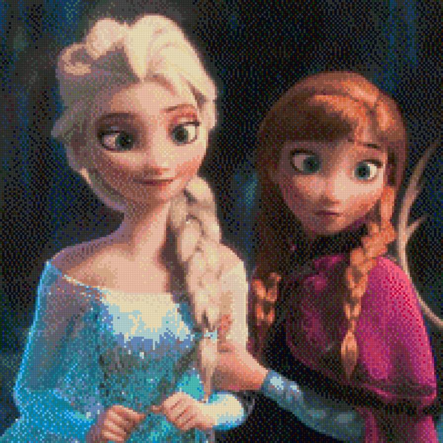 №709661 - холодное сердце, мультики, эльза, анна - предпросмотр