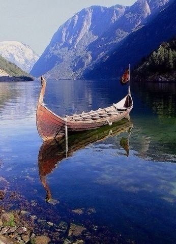 №709716 - море, пейзаж, лодка - оригинал