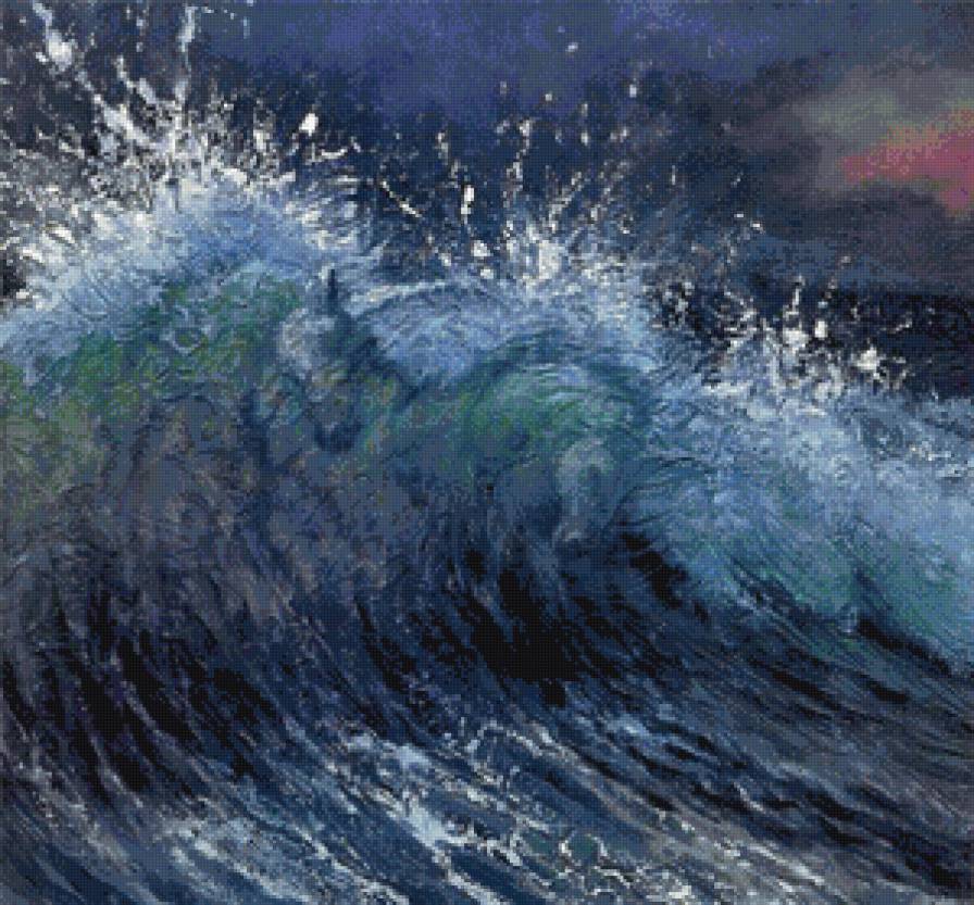 водный галоп - вода, иллюзия, море - предпросмотр