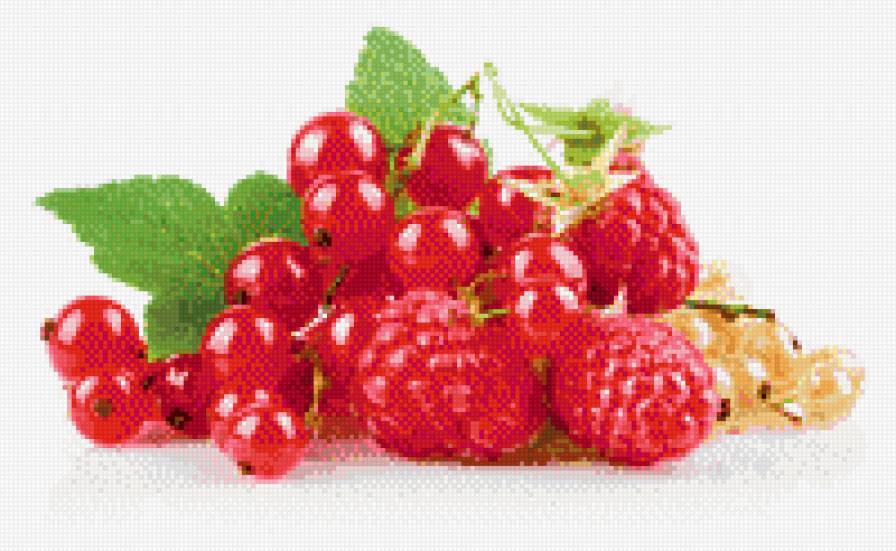 Смородина с малинкой - малина, ягоды, красная и белая смородина - предпросмотр