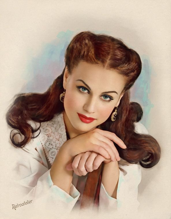 Красавица - девушка, портрет - оригинал