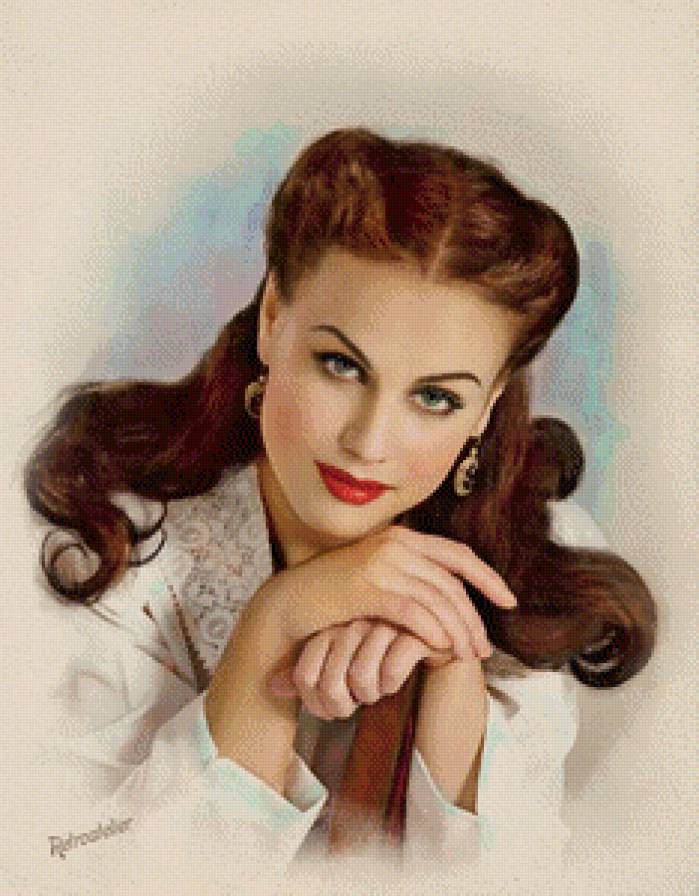 Красавица - портрет, девушка - предпросмотр