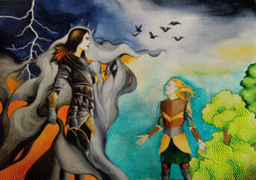 Поединок - финрод, сильмариллион - предпросмотр