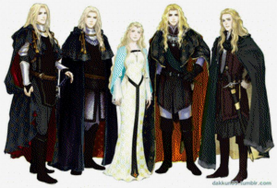 Третий Дом Нолдор - эльфы, сильмариллион - предпросмотр