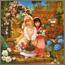 Схема вышивки «сказка»