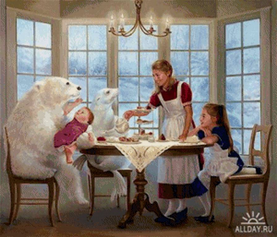 в гостях - сказка - предпросмотр