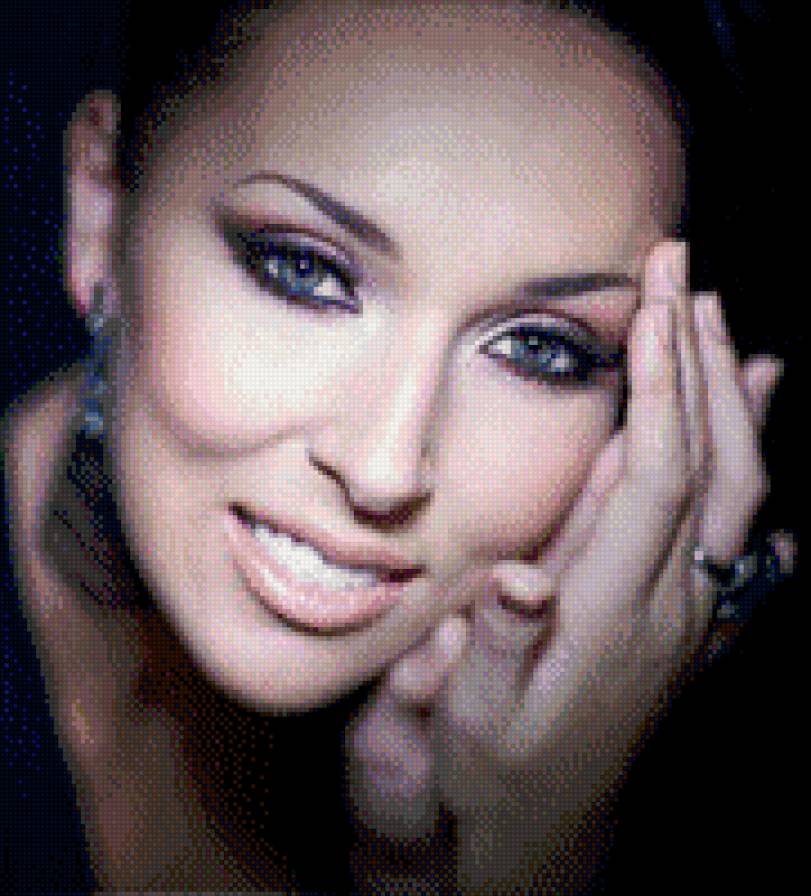 Алсу - девушка, портрет - предпросмотр