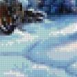 Предпросмотр схемы вышивки «Зима 2 вариант» (№710792)