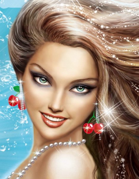 Сказочная девушка - девушка, сказка - оригинал