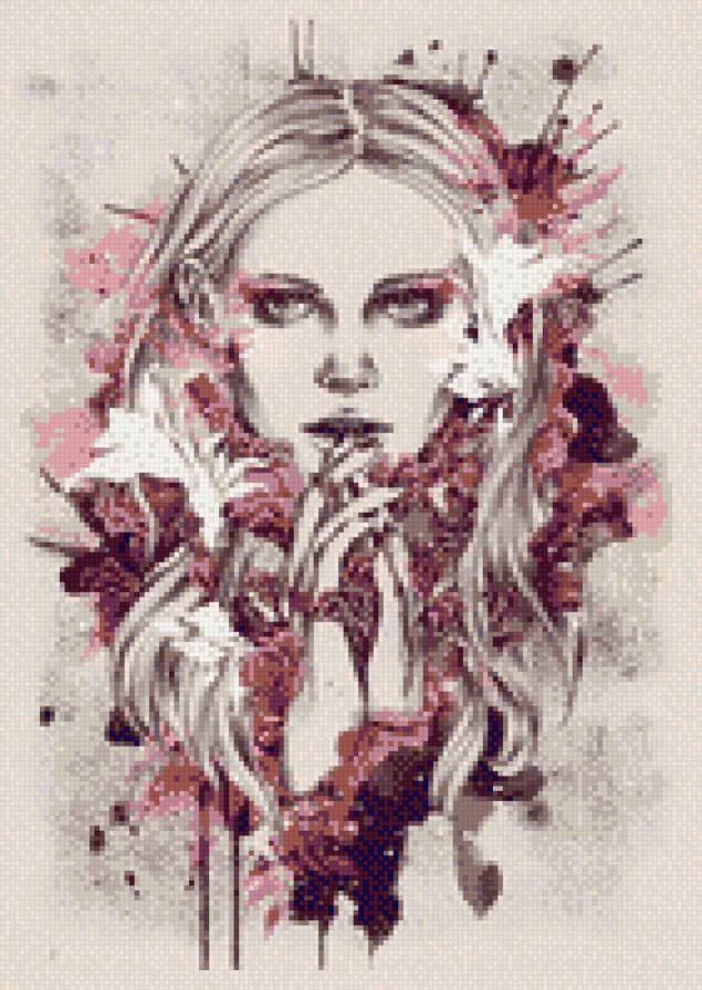 Арт - арт, девушка - предпросмотр